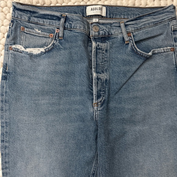 Agolde Riley Crop - Picture 8 of 16